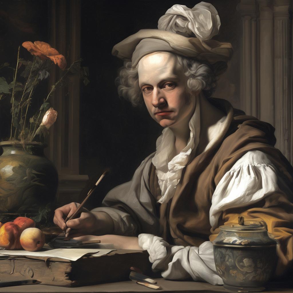 Το ύφος και τεχνικές του Abraham van DIEPENBEECK